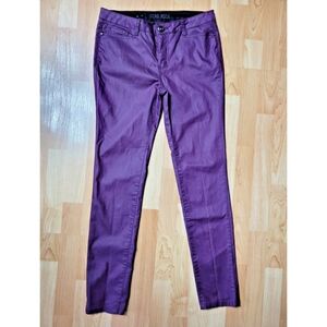 Vero Moda waxed mid-rise skinny jeans